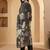 Women Floral Printed Regular Thread Work Kurta with Trousers & With Dupatta