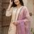 Women Floral Embroidered Regular Thread Work Kurta with Trousers & With Dupatta