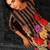 Black Printed A-line Kurta Trousers Set