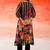 Black Printed A-line Kurta Trousers Set