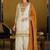 White Embroidered Straight Kurta Palazzos Dupatta Set
