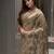 Chiku Color  Sequins And  Embroidery work Net Saree