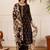 Women Ethnic Motifs Embroidered Regular Thread Work Kurta with Palazzos & With Dupatta