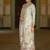 Women Floral Printed Regular Thread Work Kurta with Palazzos & With Dupatta