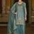 Ethnic Motifs Embroidered Regular Sequinned Kurta with Sharara & With Dupatta