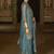 Ethnic Motifs Embroidered Regular Sequinned Kurta with Sharara & With Dupatta
