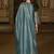 Ethnic Motifs Embroidered Regular Sequinned Kurta with Sharara & With Dupatta