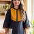Black Solid A-line Kurta Trousers Set