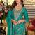 Women Ethnic Motifs Embroidered Regular Thread Work Kurta with Patiala & With Dupatta