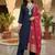 Women Ethnic Motifs Embroidered Regular Thread Work Kurta with Trousers & Dupatta