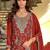 Women Ethnic Motifs Embroidered Regular Thread Work Kurta with Patiala & With Dupatta