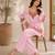 Thread Fendy Satin Straight Kurta Palazzo Set