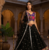 Black designer faux georgette lehenga choli set with real mirror work