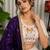 Festive White & Purple Dandiya Special Lehenga Choli