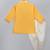 Mustard yellow embroidered cotton silk father son kurta dhoti combo set