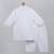 White flag printed cotton father son kurta combo set