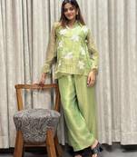 Pista embroidered co-ord set for women