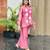 Rani pink embroidered co-ord set for women