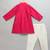 Pink embroidered cotton silk father son kurta combo set