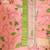 Peach pink floral printed cotton silk father son kurta combo set