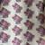 Off white purple printed cotton silk father son kurta combo set