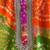 Multicolor printed cotton silk father son kurta combo set