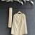 Off white printed cotton silk father son mundu combo set