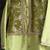Lime green embroidered cotton silk father son kurta combo set