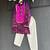 Magenta purple embroidered cotton silk father son kurta combo set