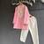Baby pink embroidered cotton silk father son kurta combo set
