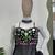 Black mirror work navratri dress for women