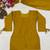 Women's mustard yellow kurta farshi salwar set with dupatta