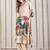 Women Animal Printed Regular Thread Work Kurta with Palazzos