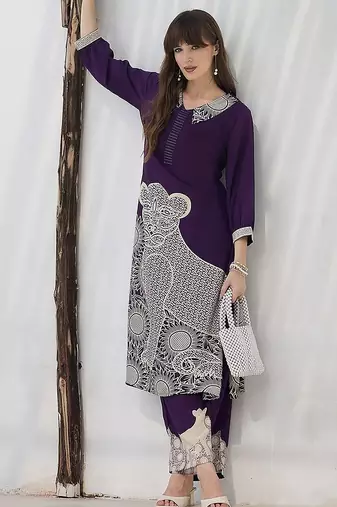Women Ethnic Motifs Printed Regular Kurta with Palazzos