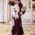 Women Floral Printed Regular Beads and Stones Kurta with Salwar