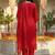 Women Ethnic Motifs Embroidered Regular Thread Work Liva Kurta with Trousers & With Dupatta