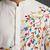 Off white silk kurta set for men's