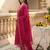 Women Embroidered Regular Kurta with Trousers & With Dupatta