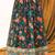 Digital Floral Print Faux Georget Multi Sequnce Work Lehenga Choli With Unstitched Blouse and Stitched Dupatta