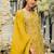 Women Ethnic Motifs Embroidered Regular Sequinned Kurta with Sharara & With Dupatta