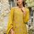 Women Ethnic Motifs Embroidered Regular Sequinned Kurta with Sharara & With Dupatta