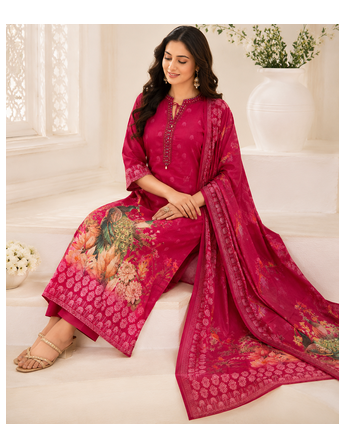 Peacock Bloom Kurta Set 2