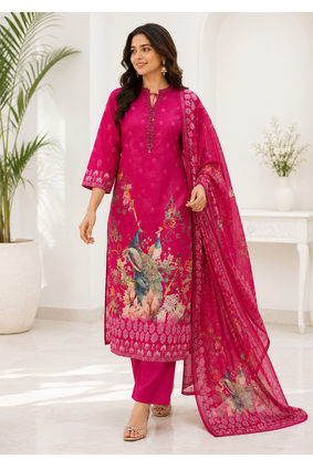 Peacock Bloom Kurta Set 4