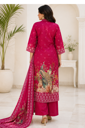Peacock Bloom Kurta Set 5