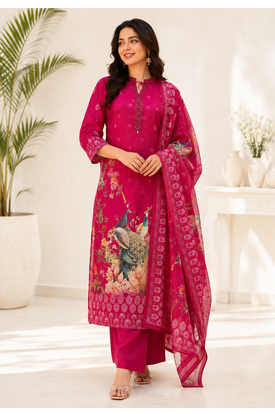Peacock Bloom Kurta Set 6