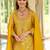 Women Ethnic Motifs Embroidered Regular Kurta with Sharara & With Dupatta