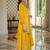 Women Ethnic Motifs Embroidered Regular Gotta Patti Kurta with Sharara & With Dupatta