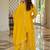 Women Ethnic Motifs Embroidered Regular Gotta Patti Kurta with Sharara & With Dupatta