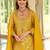 Women Ethnic Motifs Embroidered Regular Gotta Patti Kurta with Sharara & With Dupatta