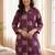 Women Ethnic Motifs Printed Pure Cotton A-Line Kurta with Trousers